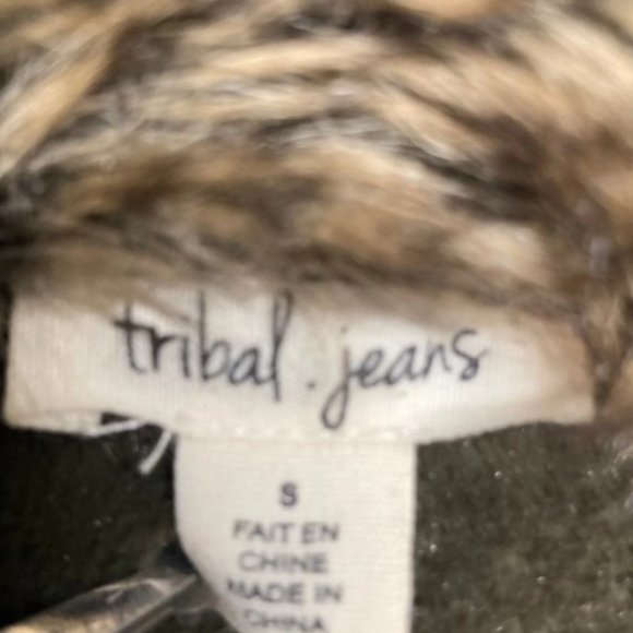 Faux Leather Fur Vest S - Picture 7 of 14